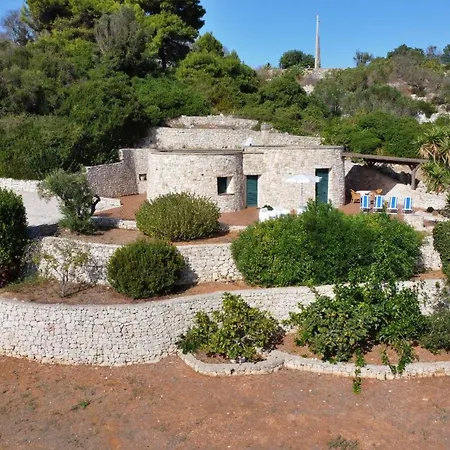 Trullo Anthos - Con Splendida Vista Mare E Giardino Privato Villa *