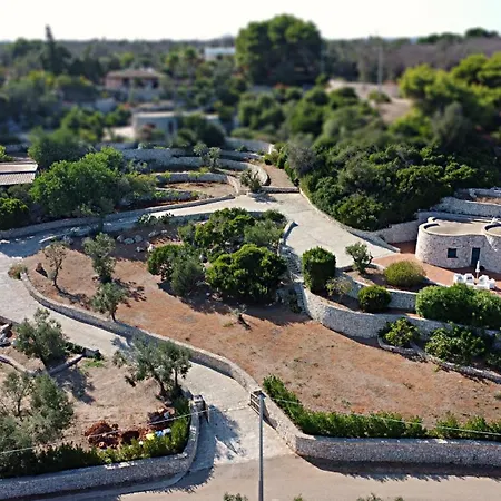 Trullo Anthos - Con Splendida Vista Mare E Giardino Privato Villa